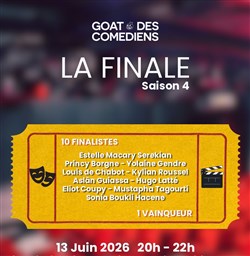 Affiche de Concours GOAT des comédiens - Saison 4