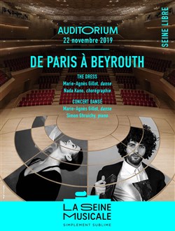 Affiche de Marie-Agnes Gillot - De Paris à Beyrouth