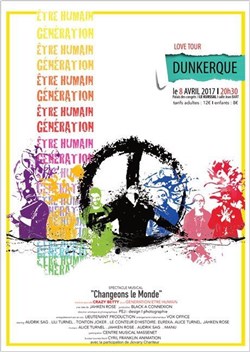 Affiche de Concert spectacle Jahken Rose
