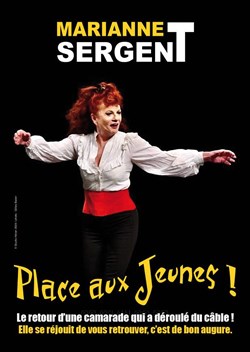 Affiche de Marianne Sergent dans Place aux jeunes