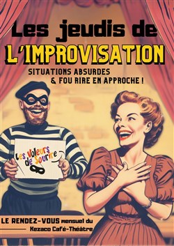 Affiche de Les jeudis de l'impro