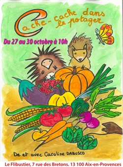 Affiche de Cache cache dans le potager
