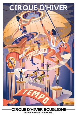 Affiche de Cirque d'Hiver : Tempo