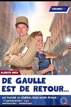Affiche de De Gaulle est de retour