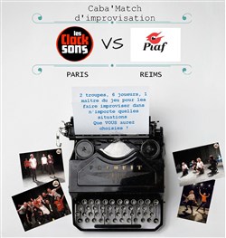 Affiche de Rencontre d'impro Les Clacksons vs Les PIAF