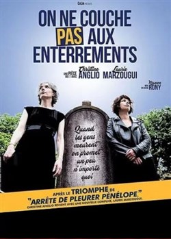 Affiche de On ne couche pas aux enterrements