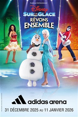 Affiche de Disney sur glace : Rêvons Ensemble