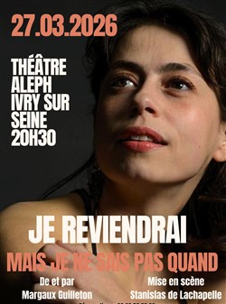 Affiche de Je reviendrai mais je ne sais pas quand