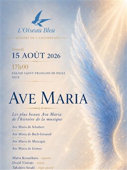 Affiche de Concert Ave Maria