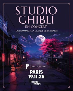 Affiche de Studio Ghibli en concert