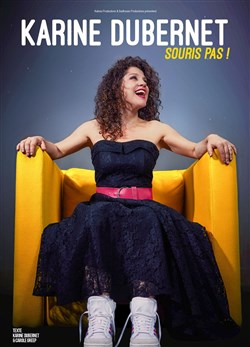 Affiche de Karine Dubernet dans Souris pas !