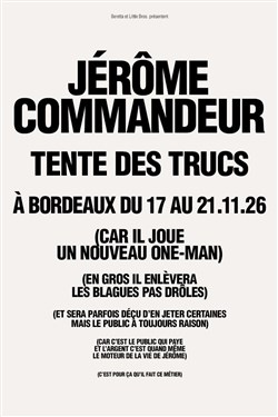 Affiche de Jerome Commandeur tente des trucs