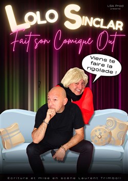 Affiche de Lolo Sinclar fait son comique out
