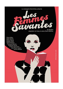Affiche de Les femmes savantes