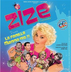 Affiche de Zize Dupanier dans La Famille Mamma Mia