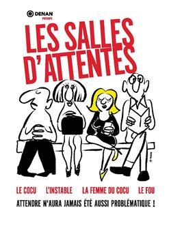 Affiche de Les salles d'attentes