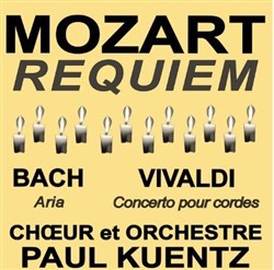 Affiche de Mozart: requiem choeur et orchestre Paul Kuentz | Plougastel