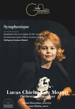 Affiche de Lucas Chiche joue Mozart