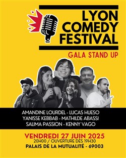 Affiche de Gala Stand Up | Lyon Comedy Festival