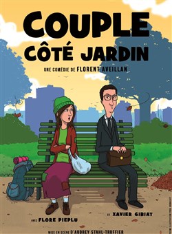Affiche de Couple côté jardin