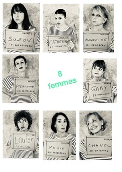 Affiche de Huit femmes