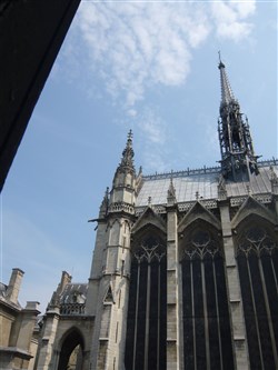 Affiche de Visite guidée : la Sainte-Chapelle sur l'île de la Cité | par Loetitia Mathou