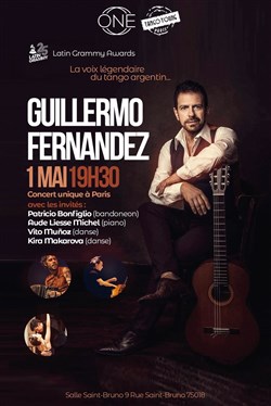 Affiche de Guillermo Fernández | Double lauréat du Latin Grammy