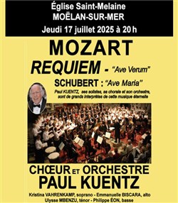 Affiche de Choeur et orchestre Paul Kuentz Mozart requiem