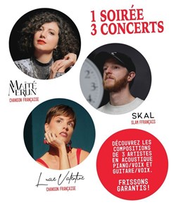 Affiche de Une soirée, 3 concerts