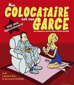 Affiche de Mon colocataire est une garce