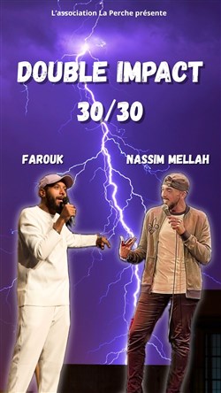 Affiche de Farouk et Nassim Mellah dans Double Impact