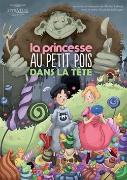 Affiche de La princesse au petit pois... dans la tête !