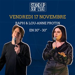 Affiche de Stand Up sur l'Eau avec Lou-Anne Protin et Raph