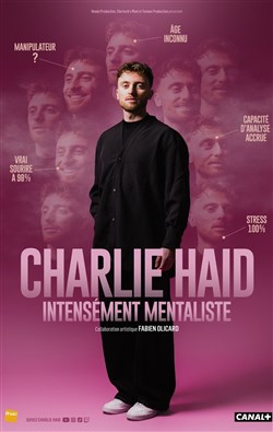Affiche de Charlie Haid dans Intensément mentaliste