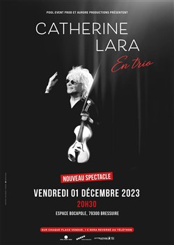 Affiche de Catherine Lara en trio