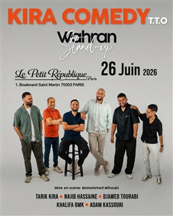 Affiche de Kira Comedy présente Wahran Stand-up