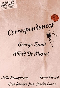 Affiche de Correspondance Sand / Musset