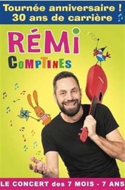 Affiche de Rémi comptines : Tournée anniversaire