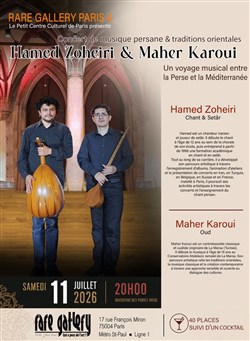 Affiche de Hamed Zoheiri & Maher Karoui dans Musique persane et traditions orientales