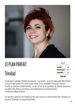 Affiche de Trinidad dans Le plan parfait