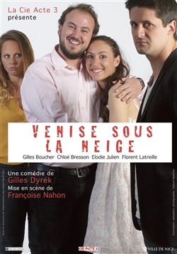 Affiche de Venise sous la neige