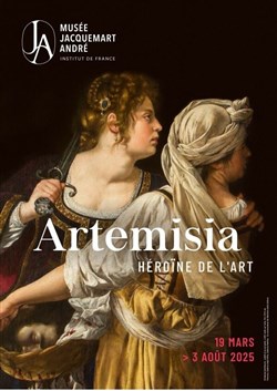 Affiche de Visite guidée de l'exposition au musée Jacquemart André : Artemisia Gentileschi | par Pierre-Yves Jaslet