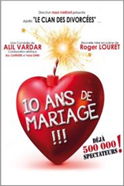Affiche de 10 ans de Mariage