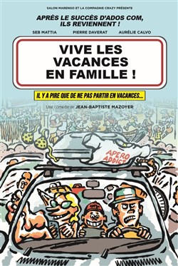 Affiche de Vive les vacances en famille !