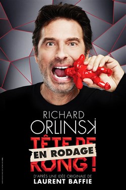 Affiche de Richard Orlinski dans Tête de Kong en rodage