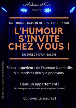 Affiche de L'humour s'invite chez vous !