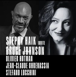 Affiche de Stephy Haïk Quartet invite Bruce Johnson : Friends forever | Jazz à l'ecuje