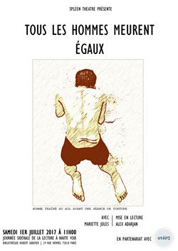 Affiche de Tous les Hommes meurent égaux