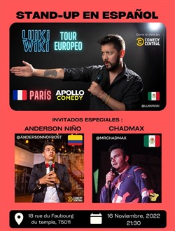 Affiche de Luiki WiKi Tour Europeo