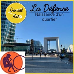 Affiche de Visite guidée sur place : La Défense - Naissance d'un quartier | par CulturMoov